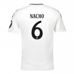 Günstige Fußballtrikots Real Madrid Nacho 6 Kinder Heimtrikot 2024-25 Kurzarm